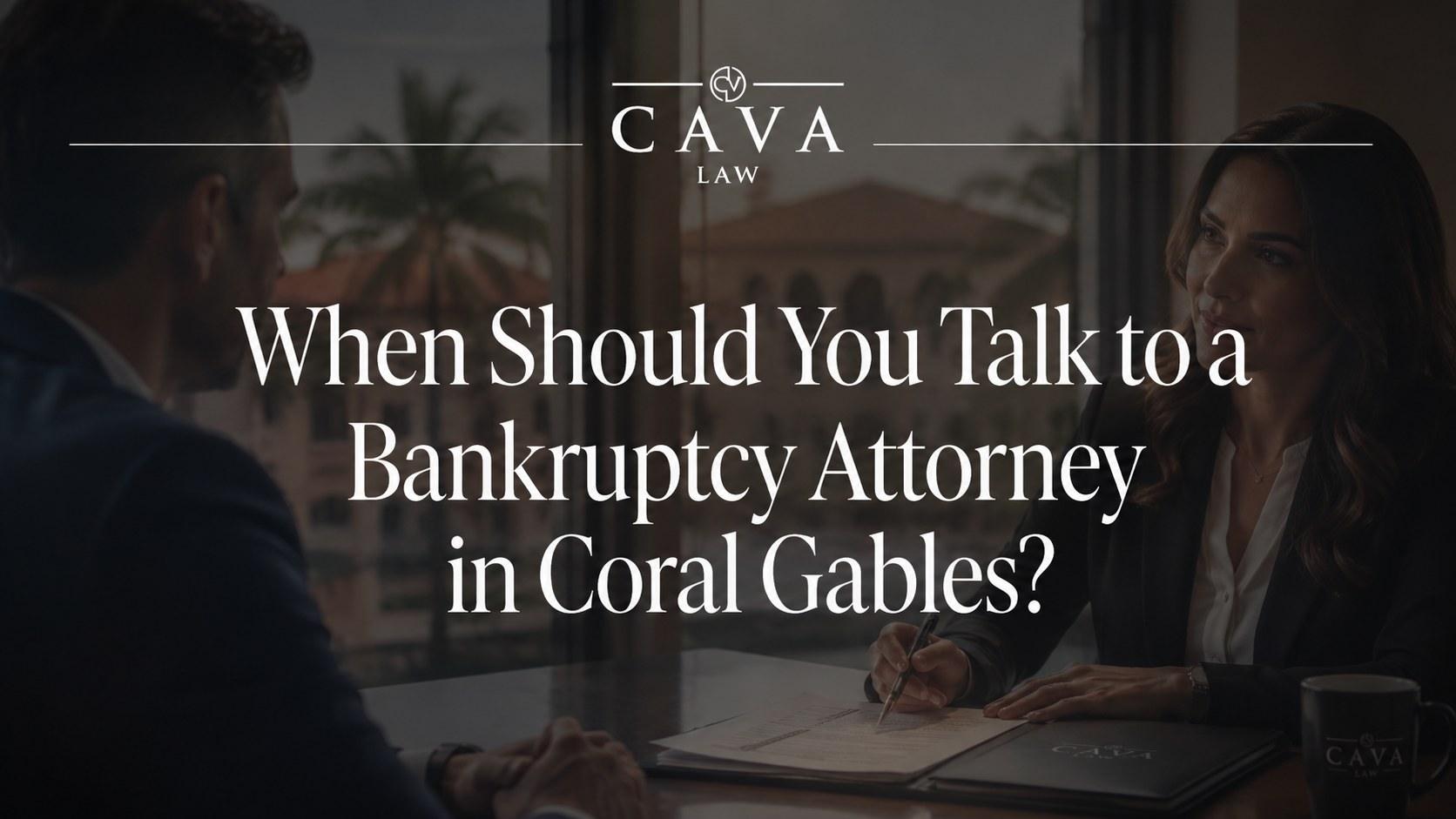Coral Gables Bankruptcy Attorney